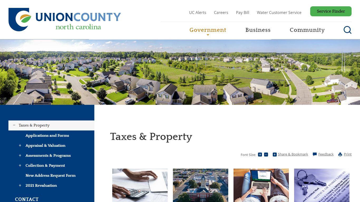 Taxes & Property - Union County, NC